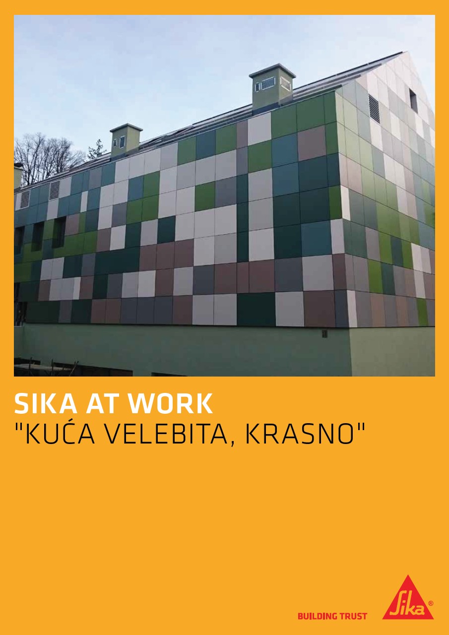 Sika at Work: Kuća Velebita, Krasno - SikaTack Panel sustav