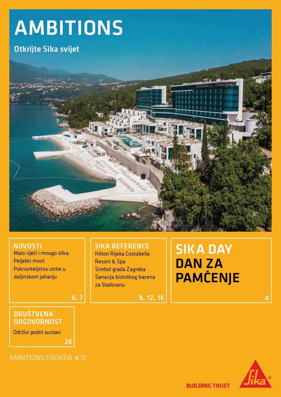 Preuzmite Sika Croatia Ambitions Magazin broj 11